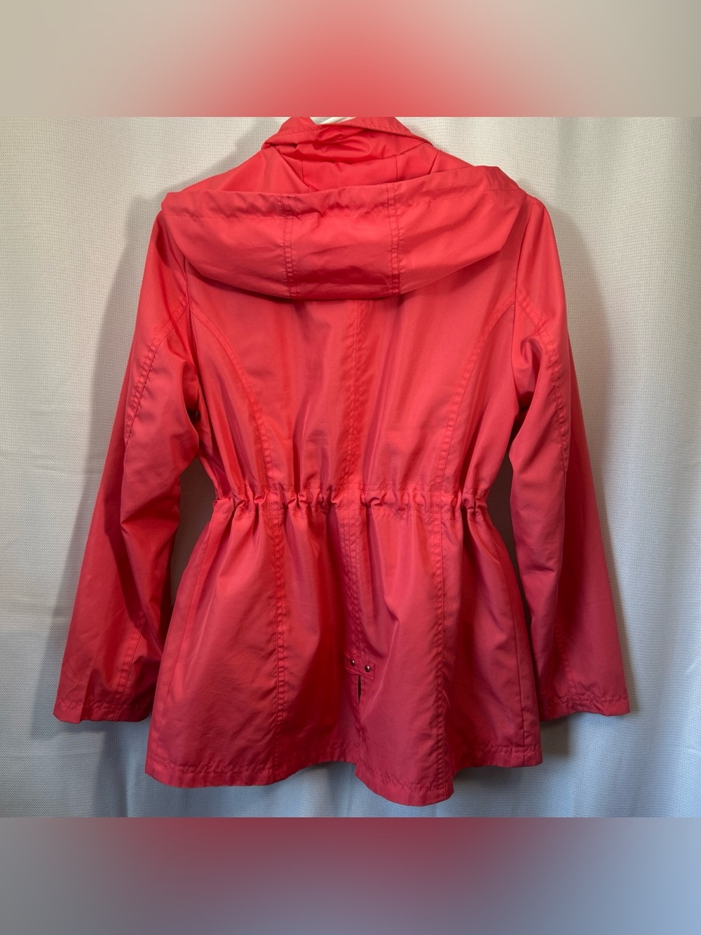 breckenridge Coral Pink Utility Anorak Jacket - Picture 5 of 8